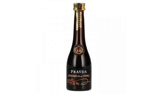 Pravda ESPRESSO Flavored Vodka 37,5% Vol. 0,05l Pravda ESPRESSO Flavored Vodka 37,5% Vol. 0,05l