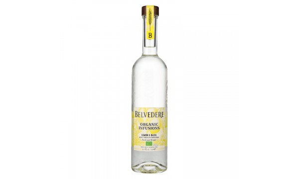 Belvedere Organic Infusions Lemon & Basil Flavoured Vodka 40% Vol. 1l Belvedere Organic Infusions Lemon & Basil Flavoured Vodka 40% Vol. 1l