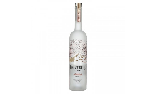 Belvedere Vodka Altitude Edition 40% Vol. 0,7l + LED lempute