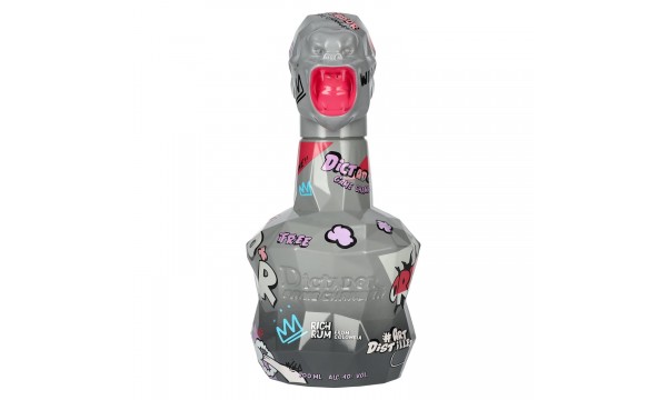 Dictador GAME CHANGER GREY & PINK Colombian Rum 40% Vol. 0,7l