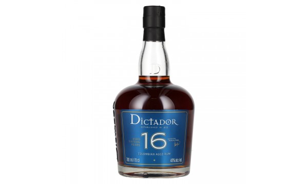 Dictador 16 Years Old COLOMBIAN AGED Rum 40% Vol. 0,7l Dictador 16 Years Old COLOMBIAN AGED Rum 40% Vol. 0,7l