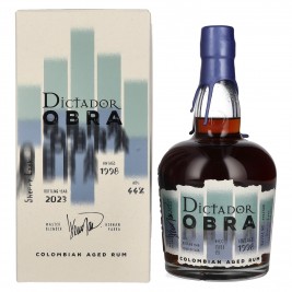 Dictador OBRA VINTAGE 25 Years Old SHERRY CASK Rum 1998 44% Vol. 0,7l dovanų dėžutėje