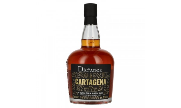 Dictador CARTAGENA Colombian Aged Rum 38% Vol. 0,7l Dictador CARTAGENA Colombian Aged Rum 38% Vol. 0,7l