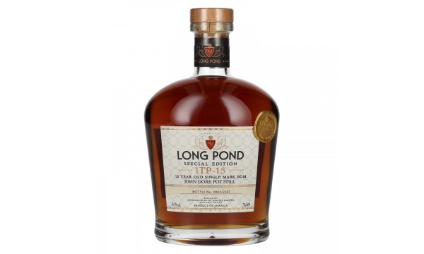 Long Pond Special Edition 15 Years Old Single Mark Rum ITP 15 45,7% Vol. 0,7l