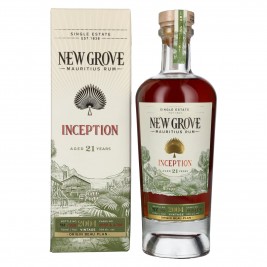 New Grove INCEPTION 21 Years Old Mauritius Rum Vintage 2004 50% Vol. 0,7l dovanų dėžutėje