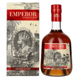 Emperor Mauritian Rum Aged Blend Sherry Finish 40% Vol. 0,7l dovanų dėžutėje