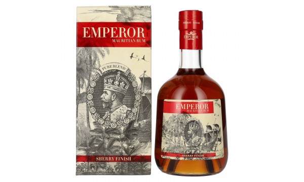 Emperor Mauritian Rum Aged Blend Sherry Finish 40% Vol. 0,7l dovanų dėžutėje