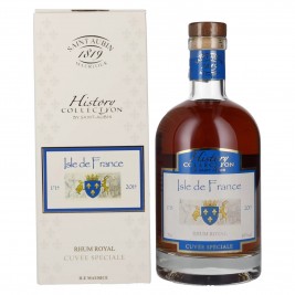 Saint Aubin Isle de France Cuvée Spéciale History Collection Rhum Royal 40% Vol. 0,7l dovanų dėžutėje