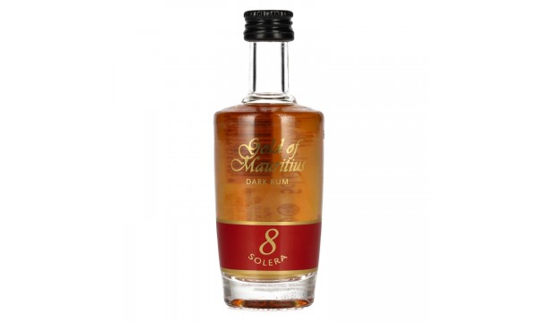 Gold of Mauritius 8 Solera Dark Rum 40% Vol. 0,05l