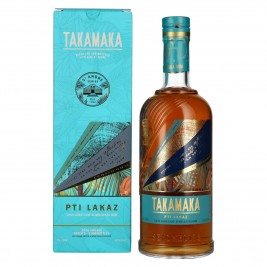 Takamaka PTI LAKAZ Rum Batch 2 45,1% Vol. 0,7l dovanų dėžutėje