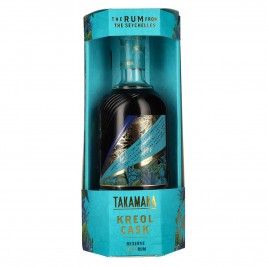 Takamaka KREOL CASK Reserve Dark Rum 40,3% Vol. 0,7l dovanų dėžutėje