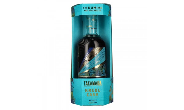 Takamaka KREOL CASK Reserve Dark Rum 40,3% Vol. 0,7l dovanų dėžutėje