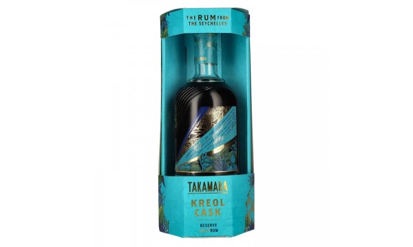 Takamaka KREOL CASK Reserve Dark Rum 40,3% Vol. 0,7l dovanų dėžutėje Takamaka KREOL CASK Reserve Dark Rum 40,3% Vol. 0,7l dovanų dėžutėje