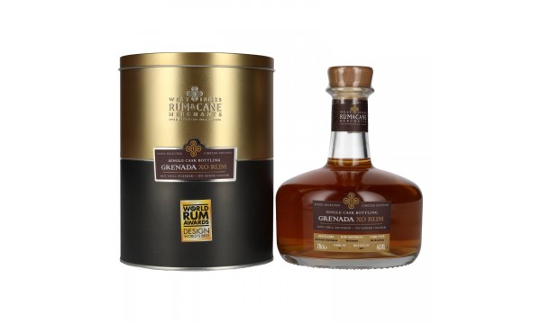 Rum & Cane GRENADA XO Single Cask Rum 46% Vol. 0,7l metalinėje dėžutėje