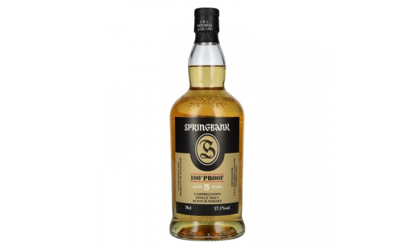 Springbank 100° Proof 5 Years Old Campbeltown Single Malt Scotch Whisky 57,1% Vol. 0,7l