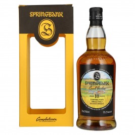 Springbank 10 Years Old Local Barley Campbeltown Single Malt Scotch Whisky 55,2% Vol. 0,7l dovanų dėžutėje
