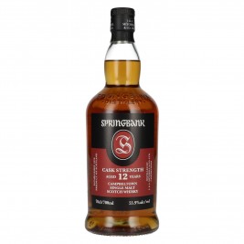Springbank 12 Years Old CASK STRENGTH Campbeltown Single Malt Scotch Whisky 55,9% Vol. 0,7l