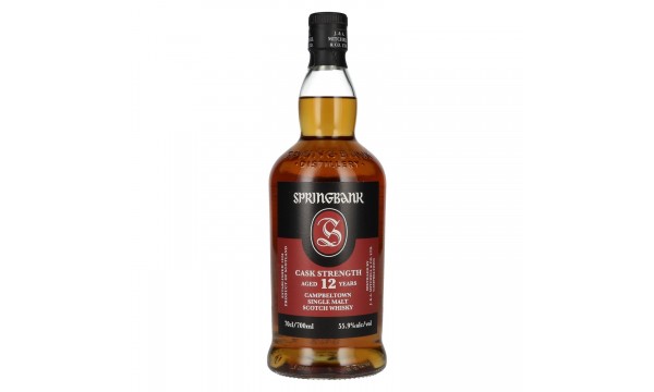 Springbank 12 Years Old CASK STRENGTH Campbeltown Single Malt Scotch Whisky 55,9% Vol. 0,7l