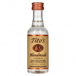 Tito's Handmade Vodka 40% Vol. 0,05l PET