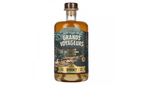 Grands Voyageurs Liqueur de Whisky Canadien À L'Érable 30% Vol. 0,7l