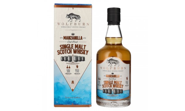 Wolfburn MANZANILLA Single Malt Scotch Whisky 46% Vol. 0,7l dovanų dėžutėje