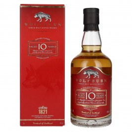 Wolfburn 10 Years Old Single Malt Scotch Whisky 46% Vol. 0,7l dovanų dėžutėje