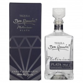 Don Ramón Platinum Plata 100% Agave 35% Vol. 0,7l dovanų dėžutėje