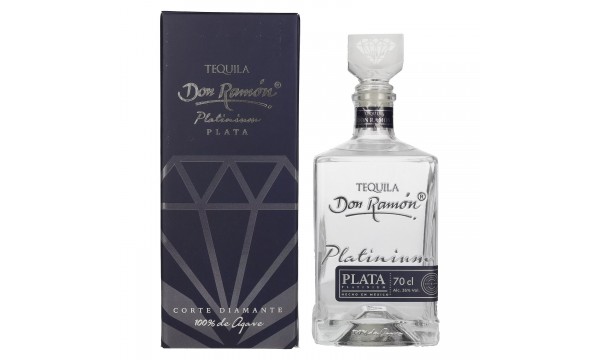 Don Ramón Platinum Plata 100% Agave 35% Vol. 0,7l dovanų dėžutėje