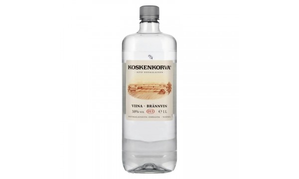 Koskenkorva Vodka VIINA - BRÄNNVIN 38% Vol. 1l PET