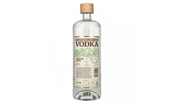 Koskenkorva Vodka LEMON LIME YARROW Flavoured 37,5% Vol. 1l Koskenkorva Vodka LEMON LIME YARROW Flavoured 37,5% Vol. 1l