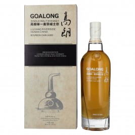 GOALONG Single Malt BOURBON CASK Chinese Whisky 40% Vol. 0,7l dovanų dėžutėje