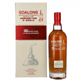 GOALONG Single Malt STR WINE CASK Chinese Whisky 46,5% Vol. 0,7l dovanų dėžutėje