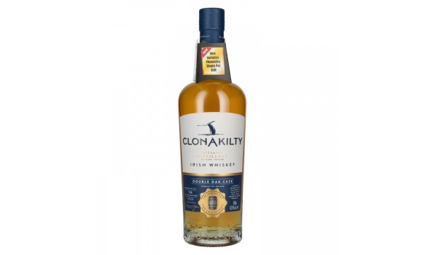 Clonakilty Irish Whiskey SINGLE BATCH Double Oak Finish 43,6% Vol. 0,7l Clonakilty Irish Whiskey SINGLE BATCH Double Oak Finish 43,6% Vol. 0,7l