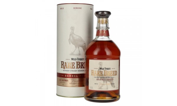 Wild Turkey RARE BREED Kentucky Straight Bourbon Whiskey Barrel Proof 58,4% Vol. 0,7l dovanų dėžutėje Wild Turkey RARE BREED Kentucky Straight Bourbon Whiskey Barrel Proof 58,4% Vol. 0,7l dovanų dėžutėje