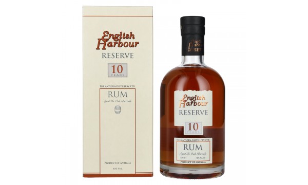 English Harbour RESERVE 10 Years Old Rum 40% Vol. 0,7l dovanų dėžutėje