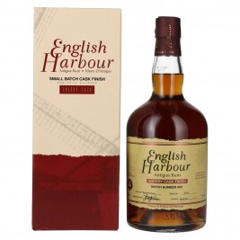 English Harbour SHERRY CASK FINISH Antigua Rum Small Batch 003 46% Vol. 0,7l dovanų dėžutėje