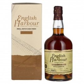 English Harbour MADEIRA CASK FINISH Small Batch Antigua Rum Batch 003 46% Vol. 0,7l dovanų dėžutėje