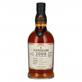 Foursquare 12 Years Old Single Blended Rum 2008 60% Vol. 0,7l