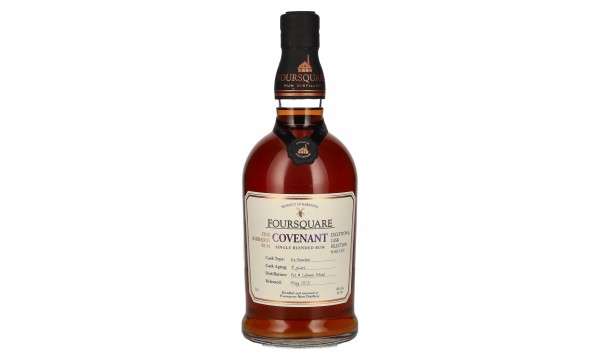 Foursquare 18 Years Old Exceptional Cask Selection COVENANT MARK XXIV Single Blended Rum 58% Vol. 0,7l