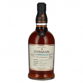 Foursquare 14 Years Old CONVOCATION Single Blended Rum 62% Vol. 0,7l