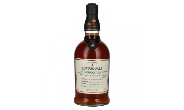 Foursquare 14 Years Old CONVOCATION Single Blended Rum 62% Vol. 0,7l