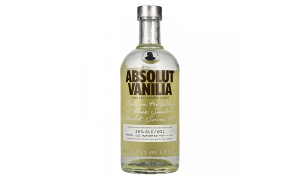 Absolut VANILIA Flavored Vodka 38% Vol. 0,7l