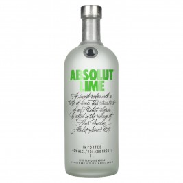 Absolut LIME Flavored Vodka 40% Vol. 1l