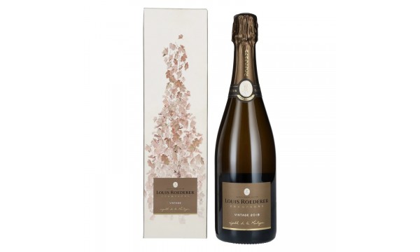 Louis Roederer Champagne VINTAGE 2018 12,5% Vol. 0,75l dovanų dėžutėje, briutas