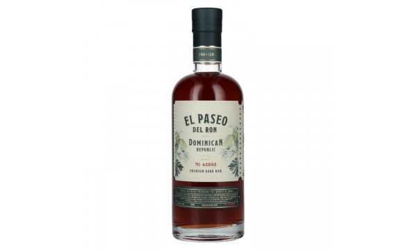 El Paseo del Ron Premium Dark Rum No. 45105 40% Vol. 0,7l