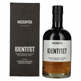 Mackmyra IDENTITET Swedish Single Malt Whisky 48,7% Vol. 0,7l dovanų dėžutėje