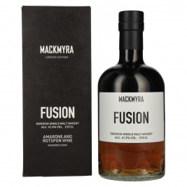 Mackmyra FUSION Swedish Single Malt Whisky Limited Edition 47,3% Vol. 0,7l dovanų dėžutėje