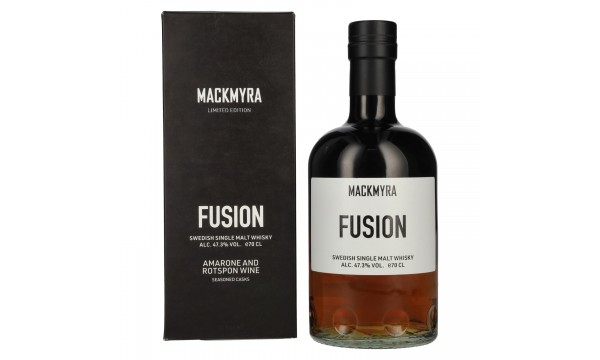 Mackmyra FUSION Swedish Single Malt Whisky Limited Edition 47,3% Vol. 0,7l dovanų dėžutėje