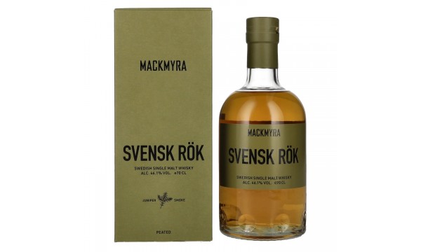 Mackmyra Svensk Rök Swedish Single Malt Whisky 46,1% Vol. 0,7l dovanų dėžutėje