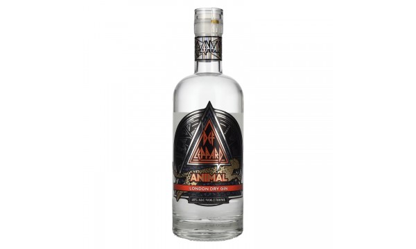 Def Leppard ANIMAL London Dry Gin 40% Vol. 0,7l